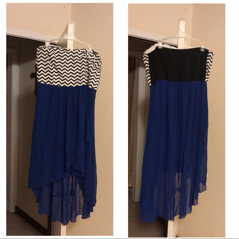 Strapless dress